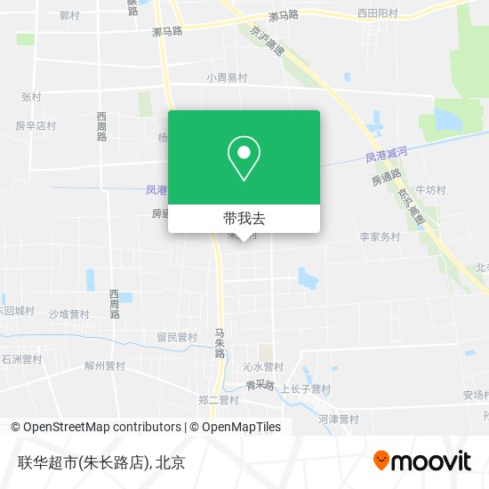 联华超市(朱长路店)地图