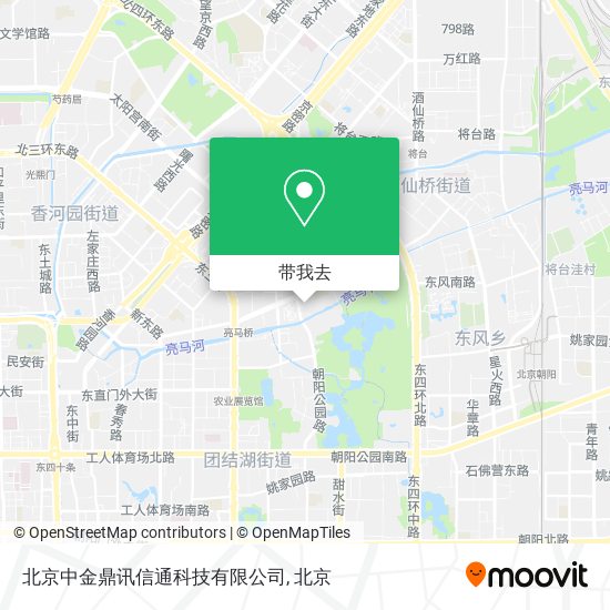 北京中金鼎讯信通科技有限公司地图