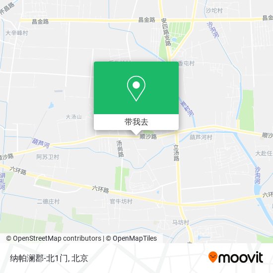 纳帕澜郡-北1门地图