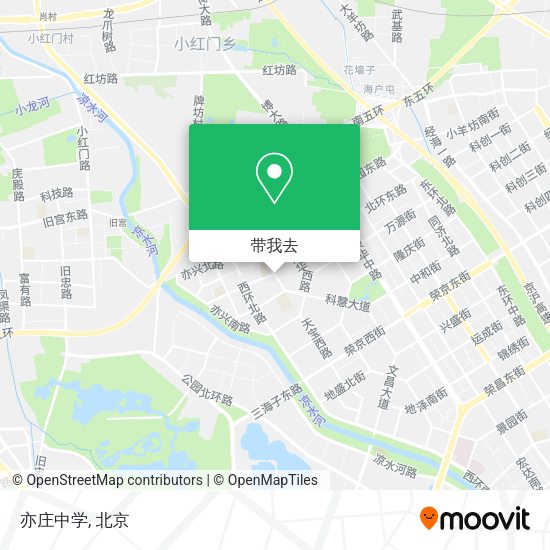 亦庄中学地图