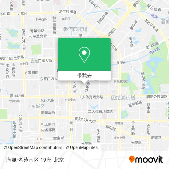 海晟·名苑南区-19座地图