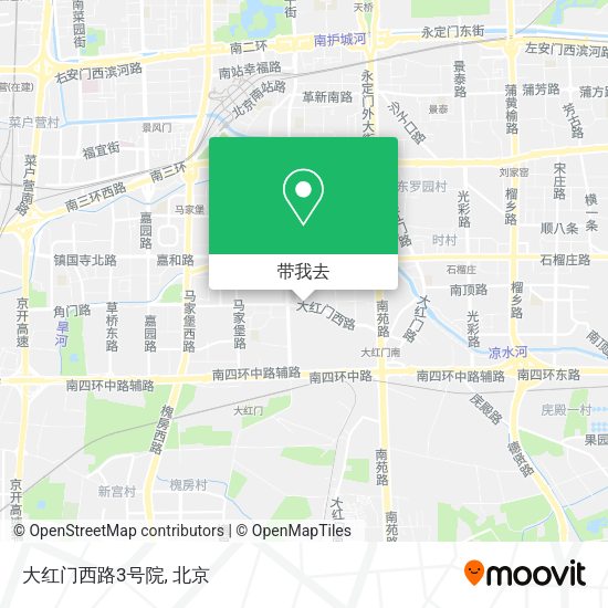 大红门西路3号院地图