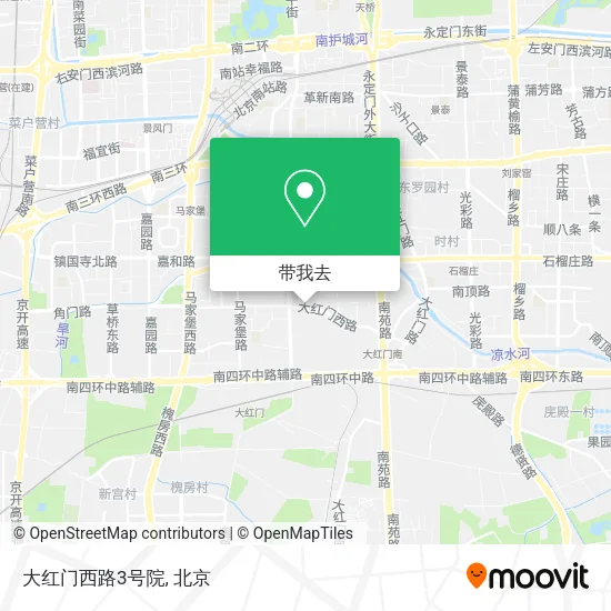 大红门西路3号院地图