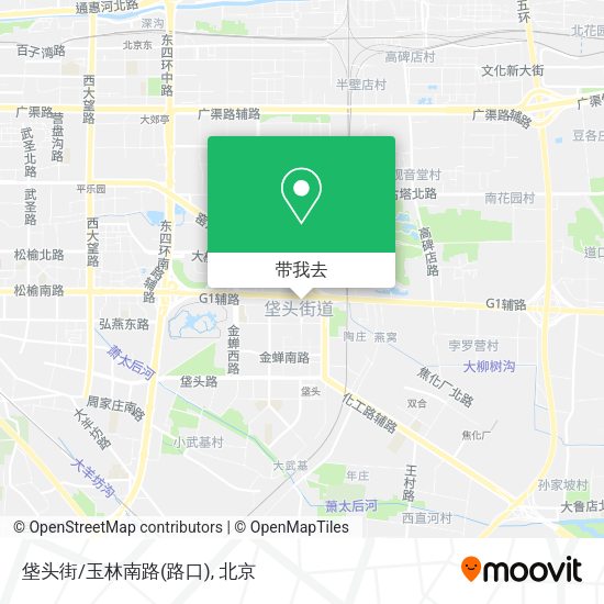 垡头街/玉林南路(路口)地图