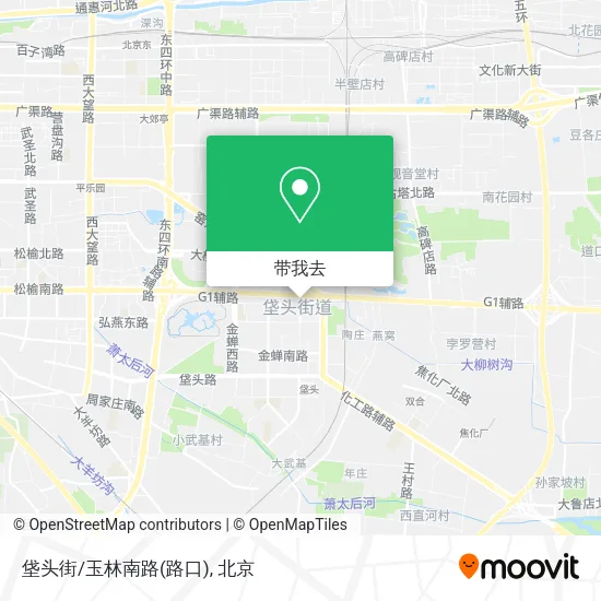 垡头街/玉林南路(路口)地图