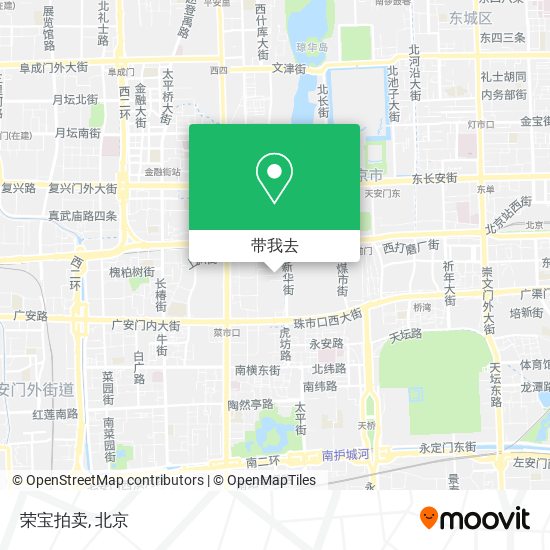 荣宝拍卖地图