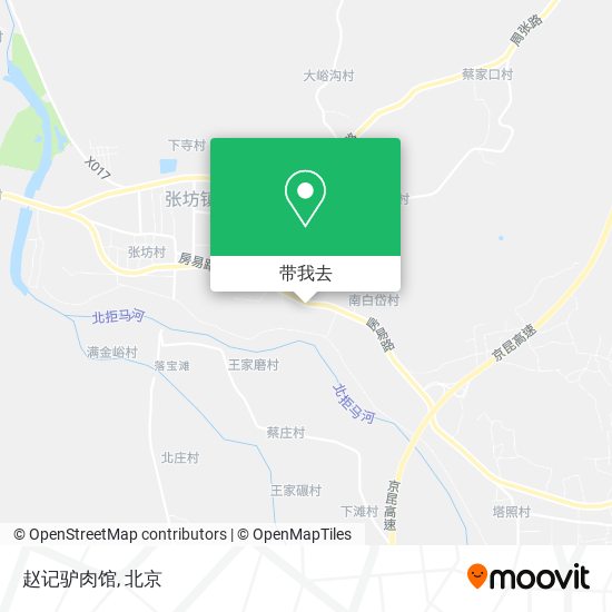 赵记驴肉馆地图