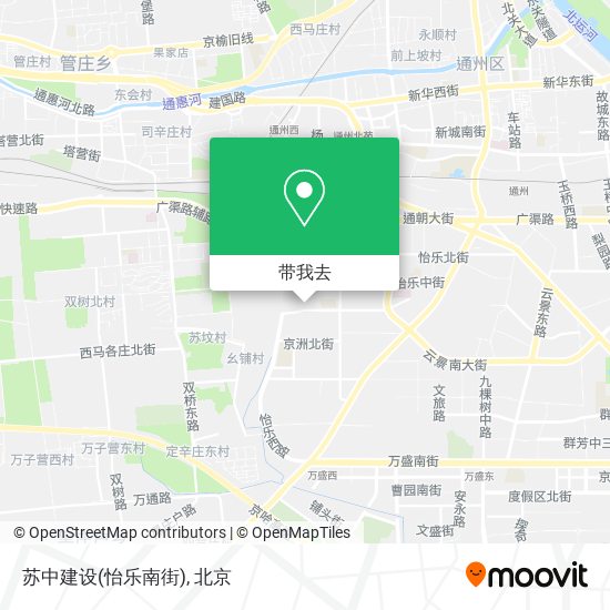 苏中建设(怡乐南街)地图