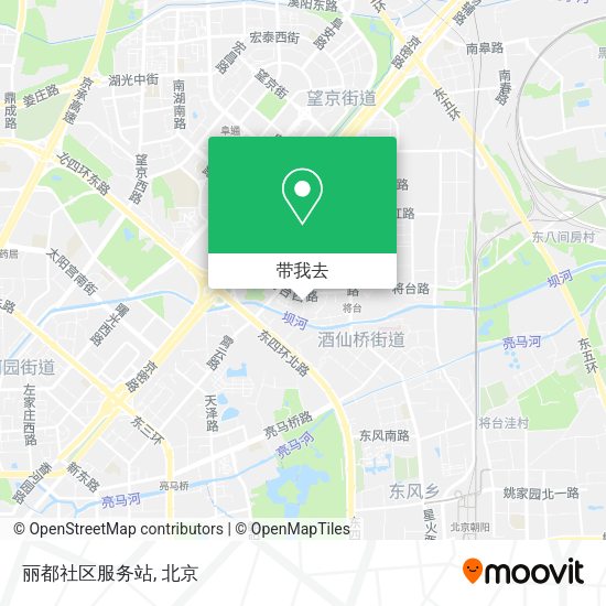丽都社区服务站地图