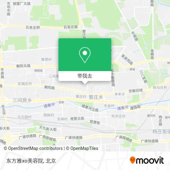 东方雅xo美容院地图