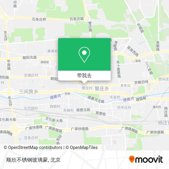 顺欣不锈钢玻璃蒙地图