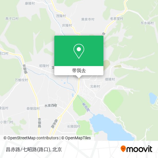 昌赤路/七昭路(路口)地图
