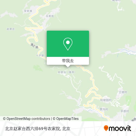 北京赵家台西六排69号农家院地图