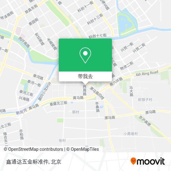 鑫通达五金标准件地图