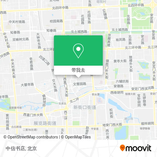 中信书店地图