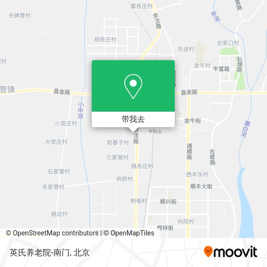 英氏养老院-南门地图