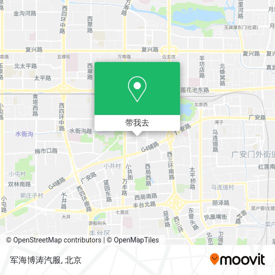 军海博涛汽服地图