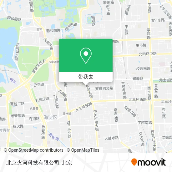 北京火河科技有限公司地图