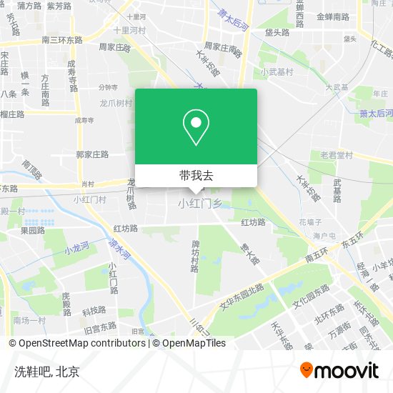 洗鞋吧地图