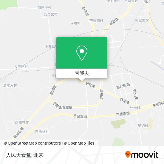 人民大食堂地图