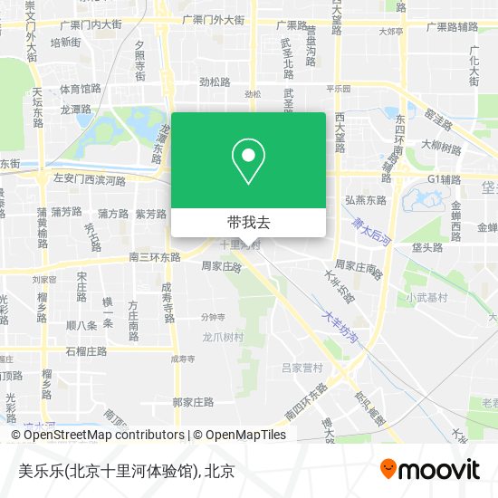 美乐乐(北京十里河体验馆)地图