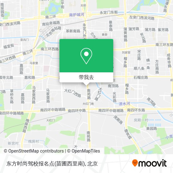东方时尚驾校报名点(苗圃西里南)地图