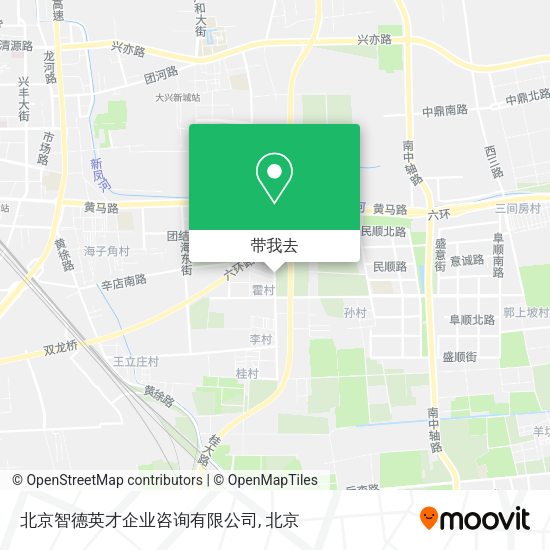 北京智德英才企业咨询有限公司地图