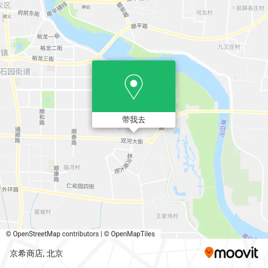 京希商店地图