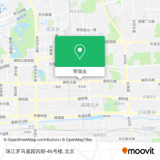 珠江罗马嘉园四期-46号楼地图