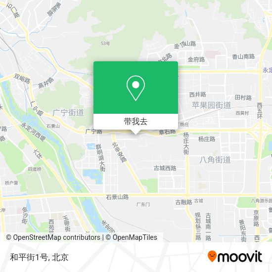 和平街1号地图