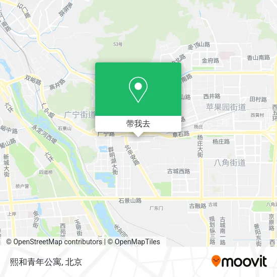 熙和青年公寓地图