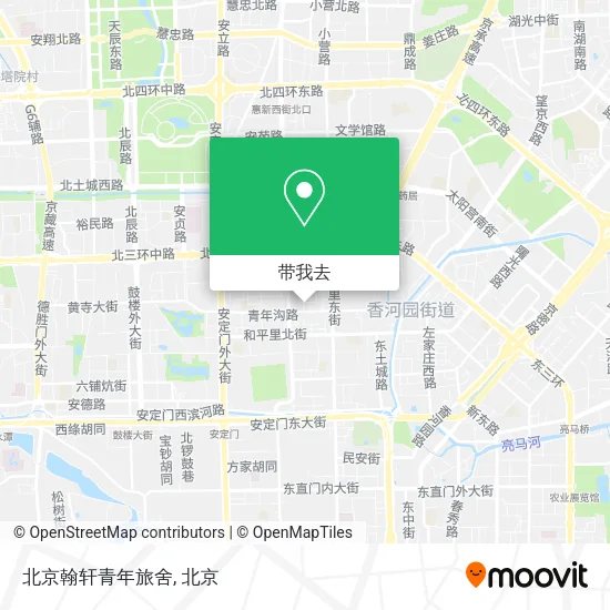 北京翰轩青年旅舍地图