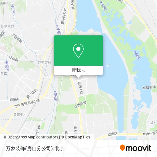 万象装饰(房山分公司)地图