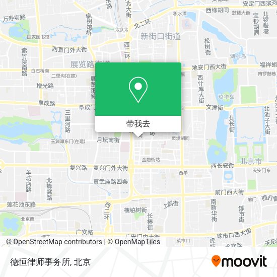 德恒律师事务所地图