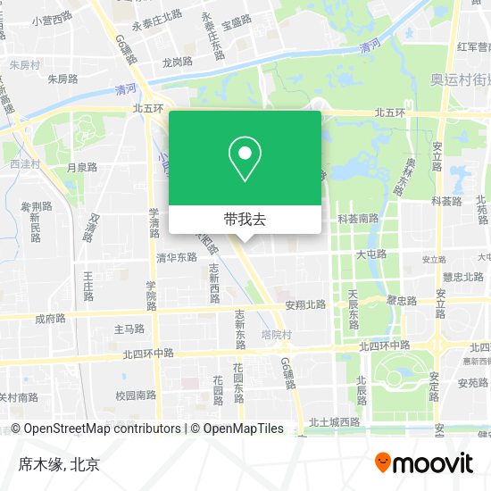 席木缘地图