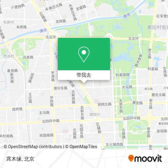 席木缘地图
