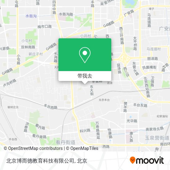 北京博而德教育科技有限公司地图