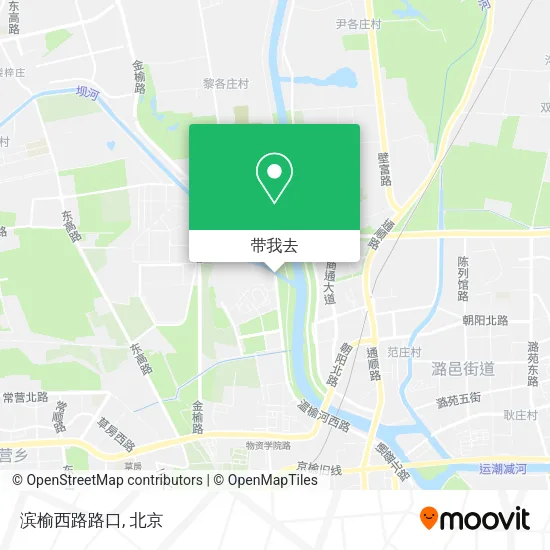 滨榆西路路口地图