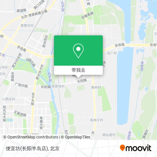 便宜坊(长阳半岛店)地图