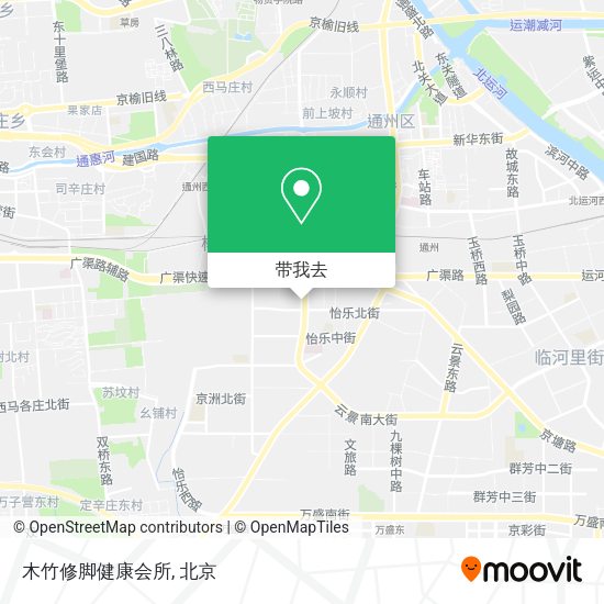 木竹修脚健康会所地图