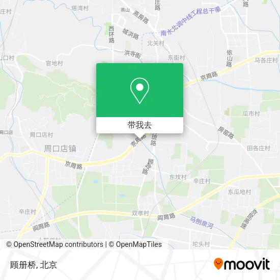 顾册桥地图