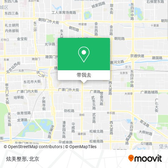 炫美整形地图