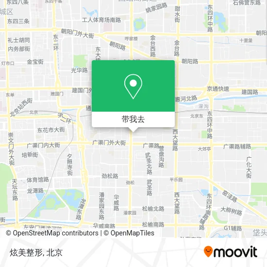 炫美整形地图