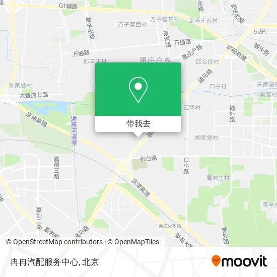 冉冉汽配服务中心地图