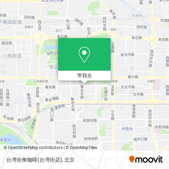 台湾街角咖啡(台湾街店)地图