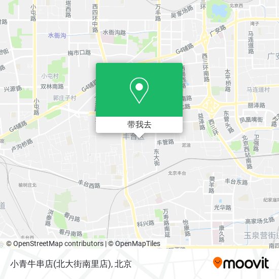 小青牛串店(北大街南里店)地图