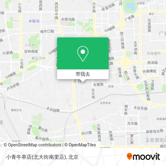 小青牛串店(北大街南里店)地图
