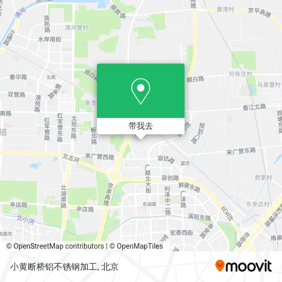 小黄断桥铝不锈钢加工地图