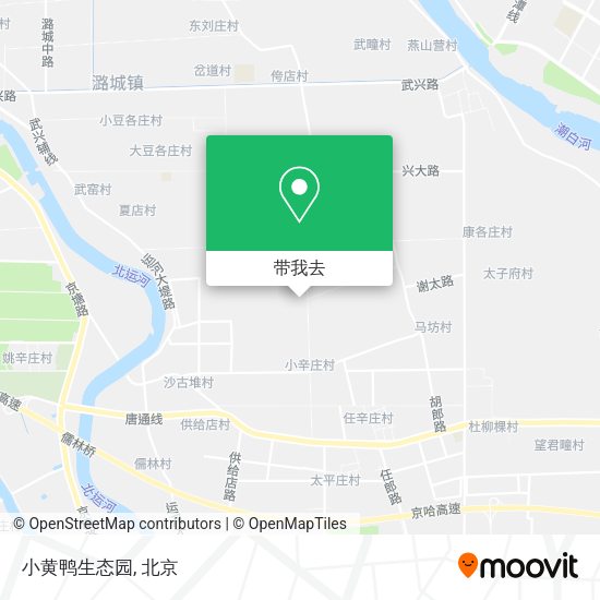 小黄鸭生态园地图