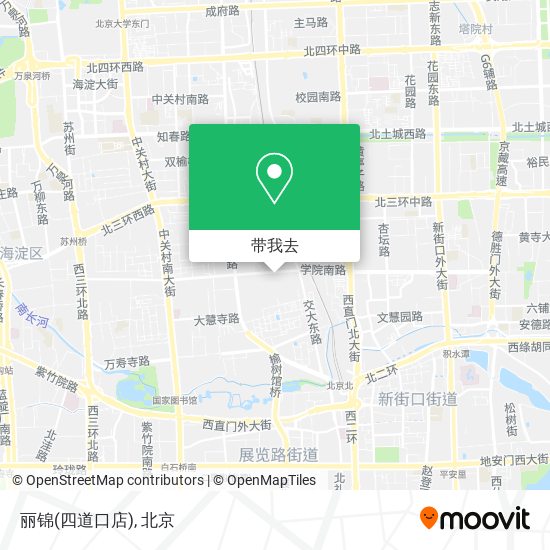 丽锦(四道口店)地图